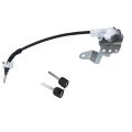 Marddpair Left Driver Door Lock Cylinder Cable Replacement For Honda Civic 2006-2011 Replace 72185-sna-a01 