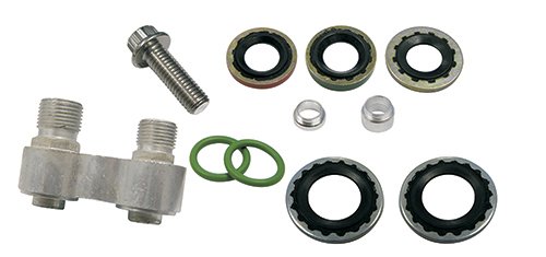 Vintage Air 341080 Compressor Line Adapter Kit