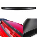 Aintier 1pc Abs Spoiler Wing Compatible For 2008-2017 Dodge Challenger Matte Black Rear Trunk Tail