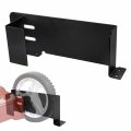 Sdsnte Lawnmower Wheel Boot Steel Bracket Fixer Secure On Your Open Enclosed Trailers Or Garage Screws And Instruction Included 