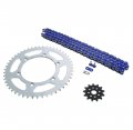 Blue Non O Ring Chain Sprocket Silver Fits 1999-04 Yamaha Yz125 125 13 50 114l