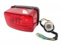 Cru Products Taillight Light Lens Harness Bulb For Yamaha 02-up Yfm 400 Big Bear 