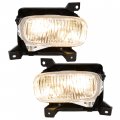 Hecasa Fog Lights Pair Compatible With 2000-2006 Toyota Tundra Replacement For 812100c010 812200c010 To2593102 To2592102 Bulbs