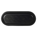 Partsam 2pcs 6 Inch Oval White Led Trailer Lights 10 Diodes Smoke Lens Grommet And Pigtails Submersible 12v Sealed For Rv