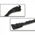 G-plus Rear Bumper Bracket Right Left Compatible With Toyota Prius 5257547020 5257647020 2010-2015 Black