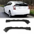 G-plus Rear Bumper Bracket Right Left Compatible With Toyota Prius 5257547020 5257647020 2010-2015 Black