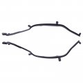Xtremeamazing 2pcs Front Left And Right Edge Of Rear Door Weatherstrip Seal For Explorer 2011-2019 