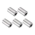 5pcs Aluminum Spacer 1 2 Od X 4 Id 7 8 Length Screw Standoff Bushing Plain Finish Unthreaded Round Metal For Screws Bolts And 