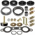 Caltric Exhaust Muffler Silencer Kit Compatible With Polaris Sportsman Forest 800 6x6 2015