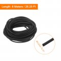 Uxcell Silicone Foam Seal Strip 3 5mm 0 14 Dia 8 Meters 26 25 Ft Long Sponge Rubber Weather Round Cord Solid For Machinery And