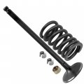 Caltric Muffler Valve Kit Compatible With Kawasaki Kfx700 2005-2009 2006 Aranc Ig Prairie 700 Kvf700 4x4 2005-2007