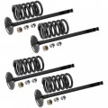 Caltric Muffler Valve Kit Compatible With Kawasaki Kfx700 2005-2009 2006 Aranc Ig Prairie 700 Kvf700 4x4 2005-2007
