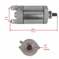 Starter For Honda Vt750cd Shadow Ace Deluxe 745cc 1998-2003 Model Kvtr-12463