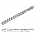 Uxcell 11mm Cutting Dia Cemented Carbide Twist Extra Long Drill Bit With Round Straight Shank For Hardened Steel Stainless