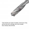 Uxcell 11mm Cutting Dia Cemented Carbide Twist Extra Long Drill Bit With Round Straight Shank For Hardened Steel Stainless