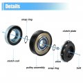 Uxcell Ac Compressor Clutch Set Replace For Chevrolet Silverado 3500hd 8cyl 6 6l 2015-2020 A C Repair Assembly