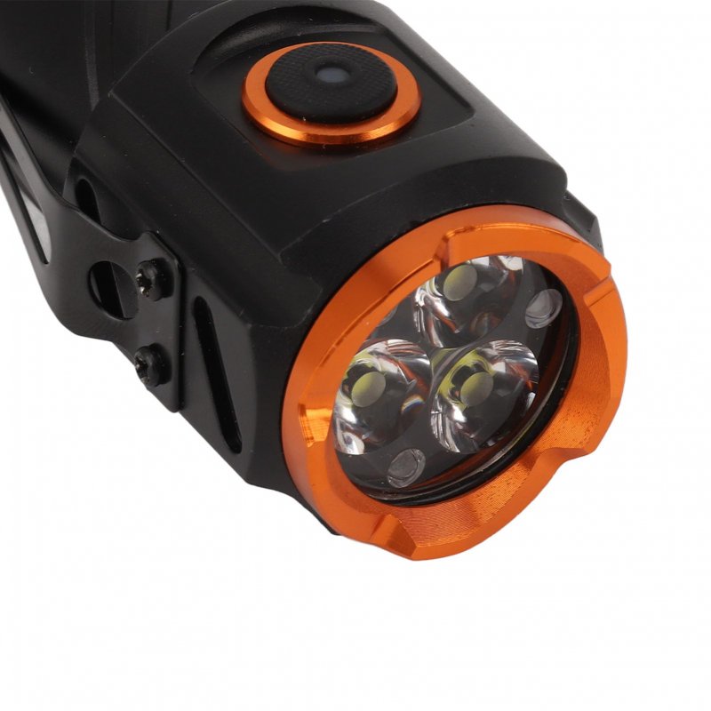 10000lm Mini Flashlight Super Bright Pocket Edc Flash Light Clip 5 Modes Usb Rechargeable Waterproof Compact For Camping Hiking