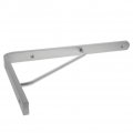 Mromax 2pcs Shelf Bracket 14 X 8 7inch 110lbs Heavy-duty Aluminum Alloy Support Corner Brace L Brackets Silver Tone