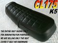 New Replacement Seat Cover Fits Cl175 K5 Honda 1971 Cl 175 104