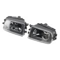 Pair Front Bumper Fog Light Lamp Housing Shell For Bmw E39 5-serise 1995-1998 Z3 1997-2001 63178360575 63178360576 