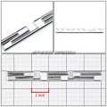 2 X Metal Emblem Decal Logo Trim Badge 265 Silver