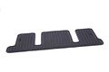 Gm Accessories 22896333 Third Row One Piece Premium All Weather Floor Mat Ebony For Models With Second Captains Chairs 