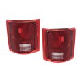 Tail Lights For Gmc Jimmy 1990 1991 Driver And Passenger Side Pair Red Lens Housing Replacement Gm2801121 Gm2800121 