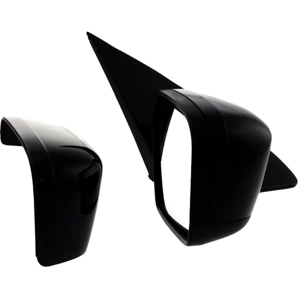 Passenger Side Door Mirror Ford Fusion 2006 2007 2008 2009 Replacement For Fo1321266 And 6e5z17682c Black Standard Style Mount