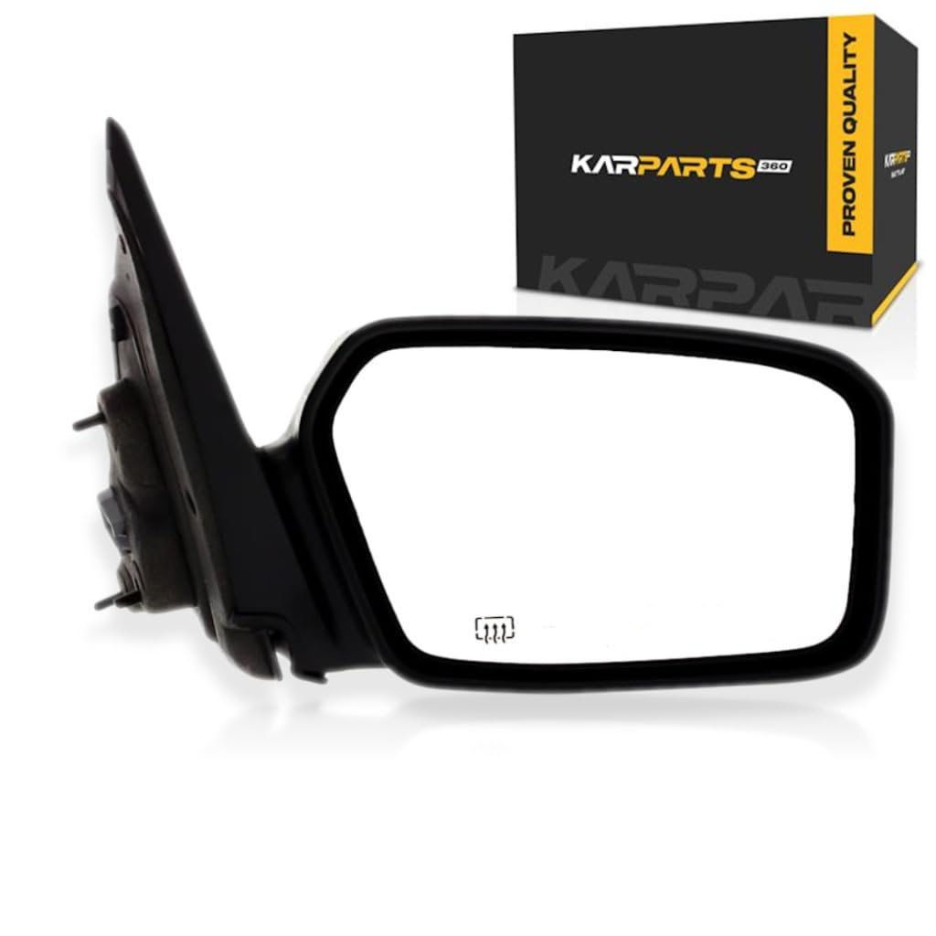 Passenger Side Door Mirror Ford Fusion 2006 2007 2008 2009 Replacement For Fo1321266 And 6e5z17682c Black Standard Style Mount