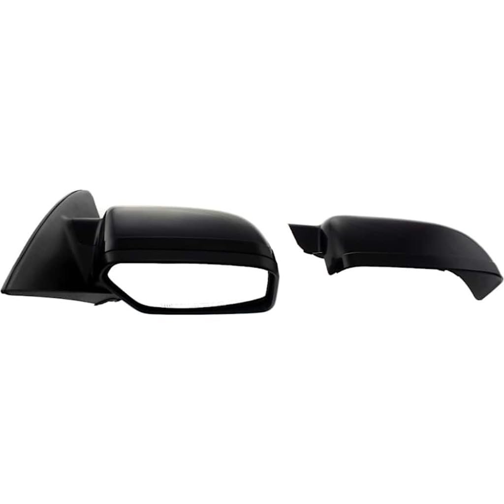 Passenger Side Door Mirror Ford Fusion 2006 2007 2008 2009 Replacement For Fo1321266 And 6e5z17682c Black Standard Style Mount