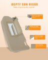 Ocpty Sun Visor Fit For Nissan Pathfinder 2013 2014 2015 2016 2017 2018 For Infiniti Qx60 Jx35 With Sunroof Beigh Right