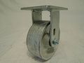 5 X 2 Rigid Caster Heavy Duty Semi-steel Iron Wheel 1000lb Each