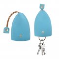 Augeny 2 Pcs Car Key Case Cute Creative Pull-out Sleevechain Bag Pu Leather Large-capacity Protective Holder Universal Vehicle 