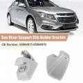 X Autohaux 2pcs Sun Visor Support Clip Retainer 95994975 For Chevrolet Cruze Sonic Spark Buick Verano Holder Bracket Hanger