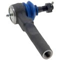 Tie Rod End For 1997 1998 1999 Oldsmobile Cutlass Sintered Metal Bearing Threaded Stud Greaseable Castle Nut And Cotter Pin
