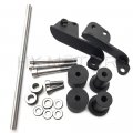 Hongk- No Cut Frame Slider Compatible With 2003 2004 2005 2006 Cbr 600rr Cbr600rr Rr Black B01bw4r09g
