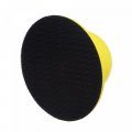 Uxcell Hook And Loop Hand Sanding Block 4 Inch Round Detail Disc Pu Foam Backing Plate Manual Sander For Detailing Polishing