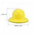 Uxcell Hook And Loop Hand Sanding Block 4 Inch Round Detail Disc Pu Foam Backing Plate Manual Sander For Detailing Polishing