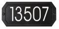 Address Plaque 3a A Peel Stick House Number Included Modern Sign Rustproof Made In Canada Black 