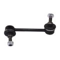 Rear Sway Bar Link Pair For Hyundai Santa Fe 2001 To 2006 Driver And Passenger Side Rubber Bushing Non Greasable 5553026600 