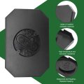 Saihisday Vinyl Siding Mounting Blocks Replacement For 1 2 Inch Lap Double And 4-inch Replacement Outdoor Lighting Setups