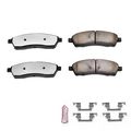 Z36-757 Rear Carbon Fiber Ceramic Brake Pads With Installation Hardwareor Ford F 250 Super Duty F 350 And Excursion 