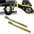 Ratchet Wrench Car Jack Pair 13 4in Labor Saving Tire Wheel Lug Repair Tool For Suv Truck