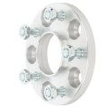 5x4 Wheel Spacers Compatible For Fx35 2003-2012 I30 1996-2001 I35 2002-2004 2x 15mm 5 Lug Hub Centric With Studs 12x1 25 Bore 