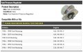 Marketplace Auto Parts Fuel Injection Pressure Regulator Compatible With 1994-1998 Ford Mustang