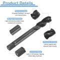 Spiral Flute Thread Taps M10 X 1 25 H2 Metric Machine Threading Tap Bit Nitrided Coated Screw Tapping Repair Tool M2 High-speed