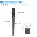 Spiral Flute Thread Taps M10 X 1 25 H2 Metric Machine Threading Tap Bit Nitrided Coated Screw Tapping Repair Tool M2 High-speed