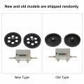Rope Cable Length Counter Contador De Longitud Con Rueda Metal 1pc Rolling Wheel 5 Digits 0 9999 9 Max Speed 350rpm Grey Reset