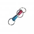 Hillman Metal Valet Key Chain44 Pink Amp Blue Pack Of 5 