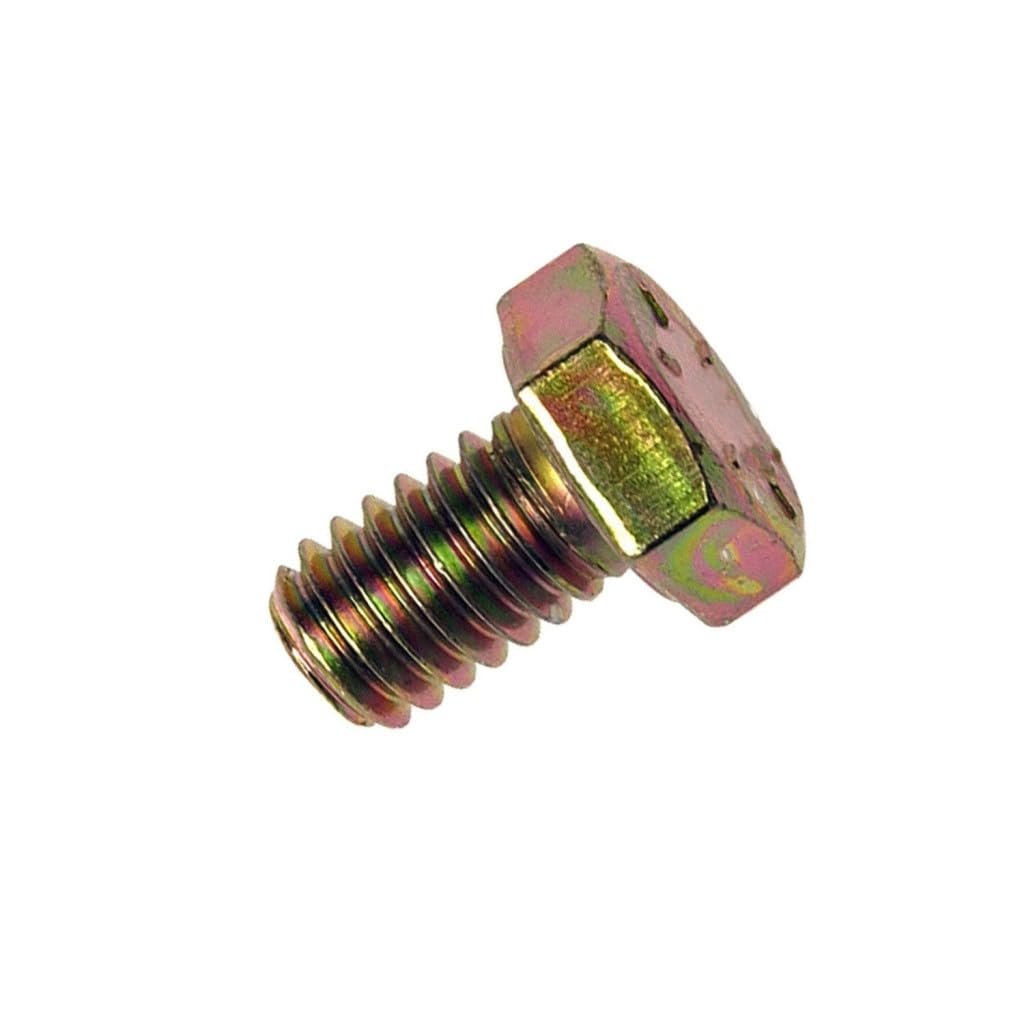 Steel Hex Bolts Yellow Zinc Finish Grade 8 Fine Thread 5 16-18 By 1 2 In Head Drive 4 Pieces